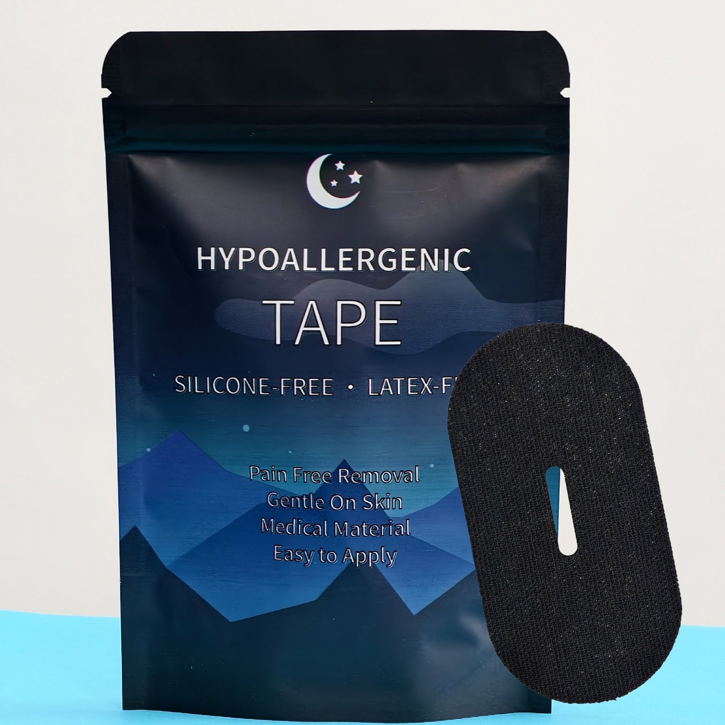 Sleep tape to prevent mouth breathing