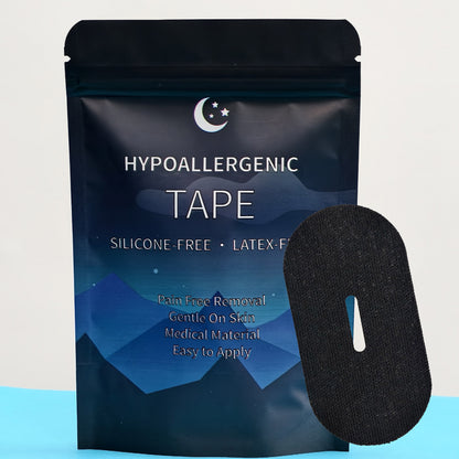 Sleep tape to prevent mouth breathing