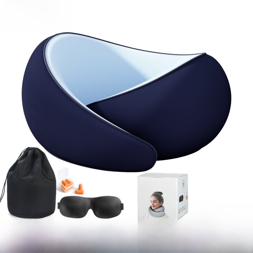 U-shaped pillow sleeping gadget