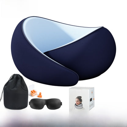 U-shaped pillow sleeping gadget