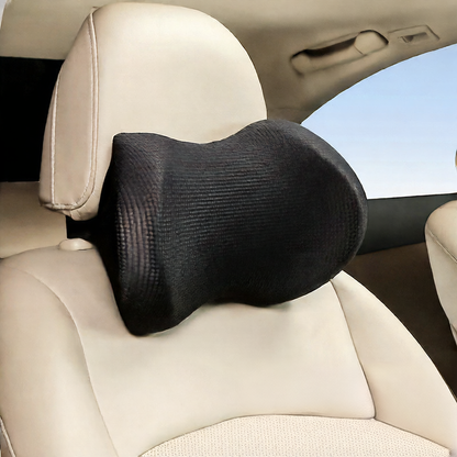 Memory Foam Car Headrest Neck Pillow with Ice Silk Cover