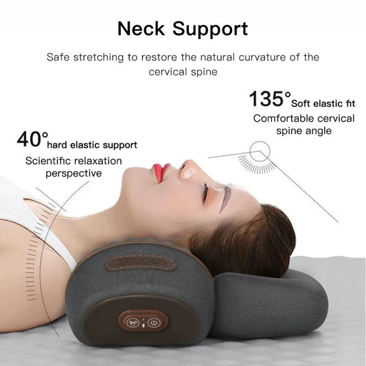 Intelligent massage pillow