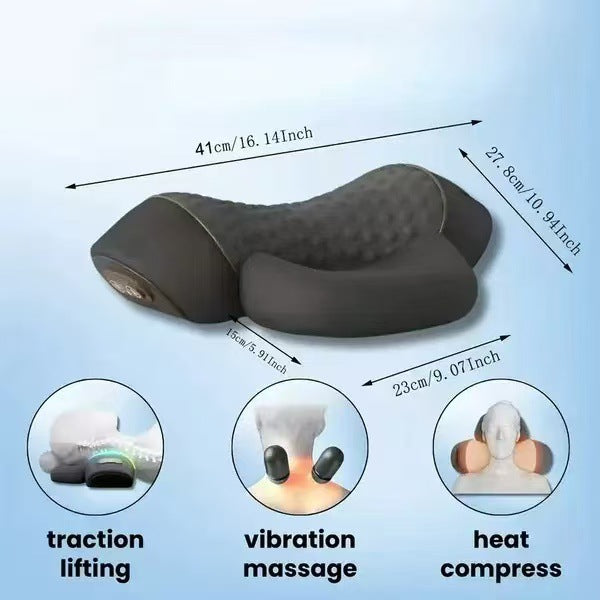 Intelligent massage pillow