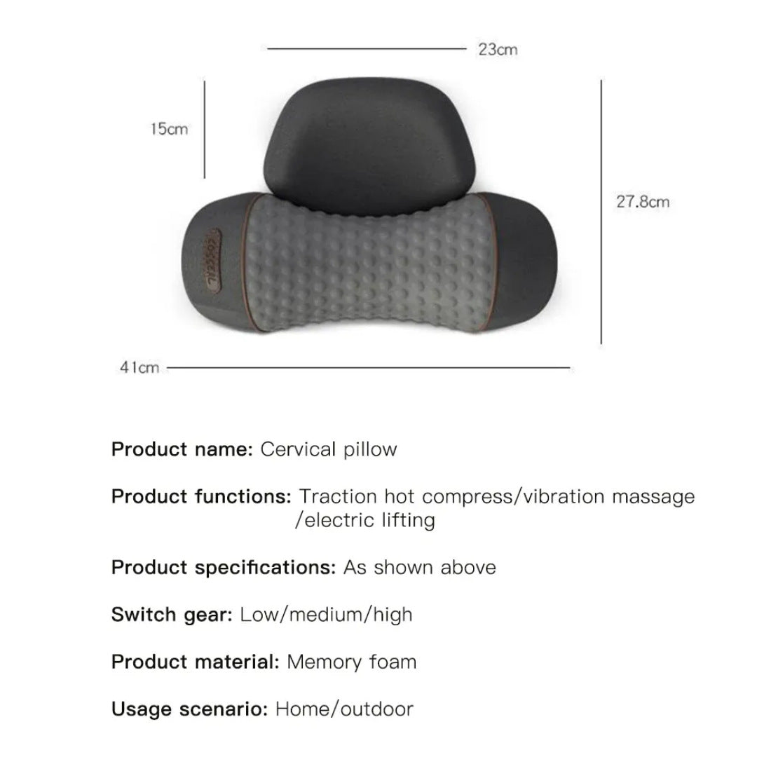 Intelligent massage pillow