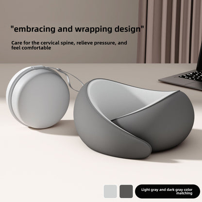 U-shaped pillow sleeping gadget