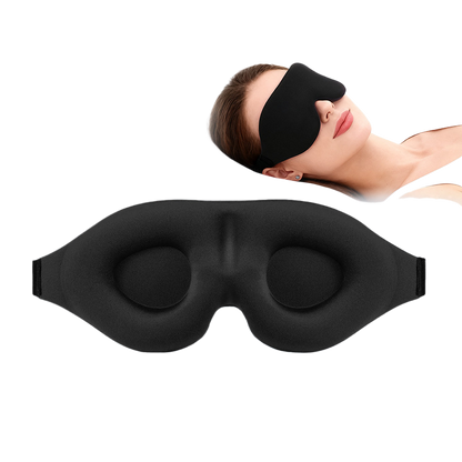 3d three-dimensional high-density eye mask