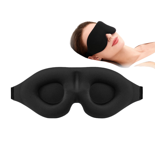 3d three-dimensional high-density eye mask